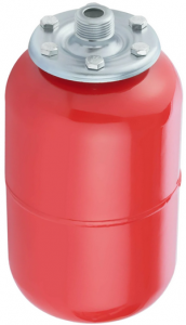 Расширительный бак вертикальный   5 л. оцинк-ый фланец 1", WION W5RV