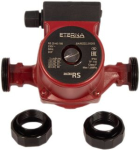 Насос циркуляционный  25-6  180  с гайками   ETERNA   RS -25-60 ###