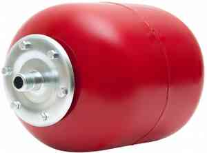 Расширительный бак вертикальный  24 л. оцинк-ый фланец 1", ETERNA В-24