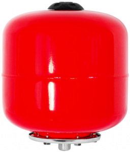 Расширительный бак вертикальный  24 л. оцинк-ый фланец 1", WION W24RV