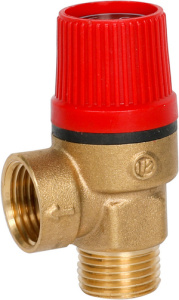 Клапан предохранительный   1/2"  ВР-НР 6,0 бара ZEGOR QS-3073N