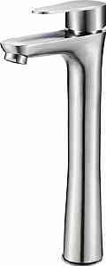 Смеситель для раковины Solone JAT1-B094 на гайке, нержавеющая сталь