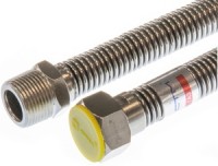 Подводка д/газа сильфон. 1/2" ВН/ВН 150 см (AQUALINK 50/1) ##