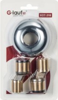 ЭКСЦЕНТРИК имп. С ОТРАЖАТЕЛЕМ G-LAUF 1/2"-3/4" нар/нар XOT-318  (пара)  блистер