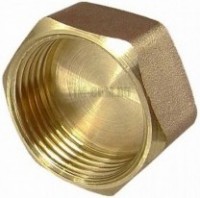 Заглушка 1/2" ВН TIM (латунь)