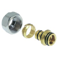 Евроконус для подсоединения трубы сшитой 3/4-16*2.2  TIM