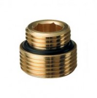 Адаптер для узла нижнего подключения радиатора 1/2"*3/4"
