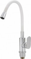 КУХНЯ MAXONOR E4263-7 ø35 гибкий излив , белый (алюминий) ГАЙКА