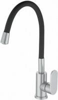 КУХНЯ MAXONOR E4263-8 ø35 гибкий излив , черный (алюминий) ГАЙКА
