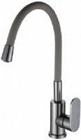 КУХНЯ MAXONOR E4264-21 ø35 гибкий излив , серый (алюминий) ГАЙКА