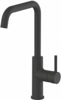 КУХНЯ  MAXONOR  PL4087-7  ø35   нос Г-обр  черный     (ЛАТУНЬ)