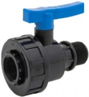 Кран шаровой компрессионный ВР/НР 1/2" х 1/2" ТПК-АКВА