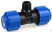 ПЭ  Тройник  25х1/2"х25  обжим-НР  ТПК-АКВА