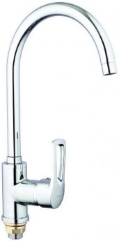 Смеситель для кухни G-LAUF ZAR4-B181 с пов. изл, ø40, гайка