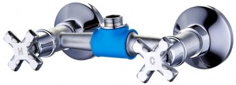 #Смеситель для ванны SOLONE JIK5-A102-A 1/2" кер. Д/ДУШ. КАБИНЫ