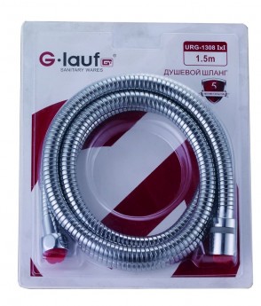 Шланг для душа G-LAUF URG - 1308 2,0 м. TWISTFREE 360, ЛЮКС блистер