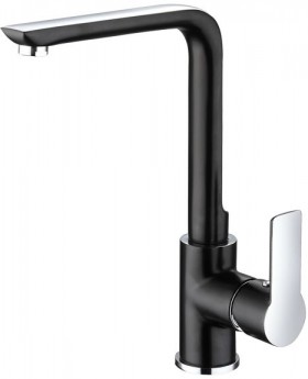 Смеситель для кухни ARGO 3503 OLIMP black. 35 мм OLIMP боковой ЧЕРНЫЙ креп. 1 шп.
