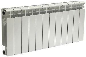 Радиатор биметаллический Sunny heater/TAKOT S9 80*350 6 сек.
