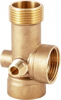 Пятиходовое соединение для насоса 1"*1"*1"*1/4"*1/4" нар*вн*вн*нар*вн ЛАТ LEXLINE