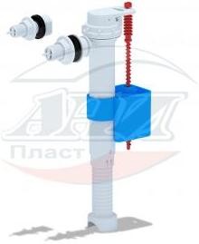 АНИ пласт WC5013 Клапан впускной боковой универсальный (1/2" и 3/8") пласт. резьба