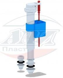 АНИ пласт WC5513 Клапан впускной нижний универсальный (1/2" и 3/8") пласт. резьба