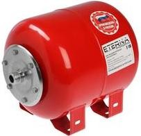 Расширительный бак горизонтальный  24 л. оцинк-ый фланец 1", ETERNA Г-24
