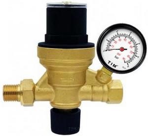 Клапан автоматической подпитки с манометром 1/2" TIM AF0206A