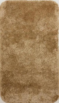 Коврик для ванной 60х102 Plush бежевый ###