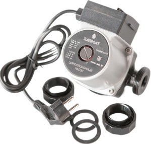 Насос циркуляционный  25-4   МОНТАЖНАЯ ДЛИНА 130  с гайками    SARMAT  SR 25-40/130