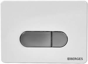 Кнопка BERGES для инсталляции NOVUM D7  хром глянец   040037