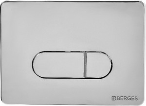 Кнопка BERGES для инсталляции NOVUM D3  хром глянец   040033